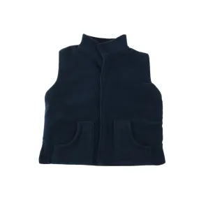 Seesaw gilet 5 years navy sleeveless digger fleece