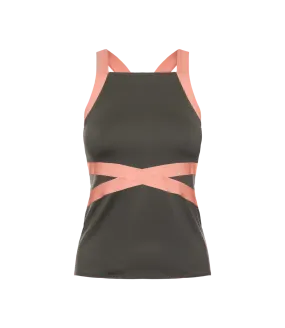 196055-025 | CRISS-CROSS TANK | ASPHALT