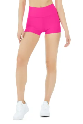 3" High-Waist Airlift Short - Neon Pink