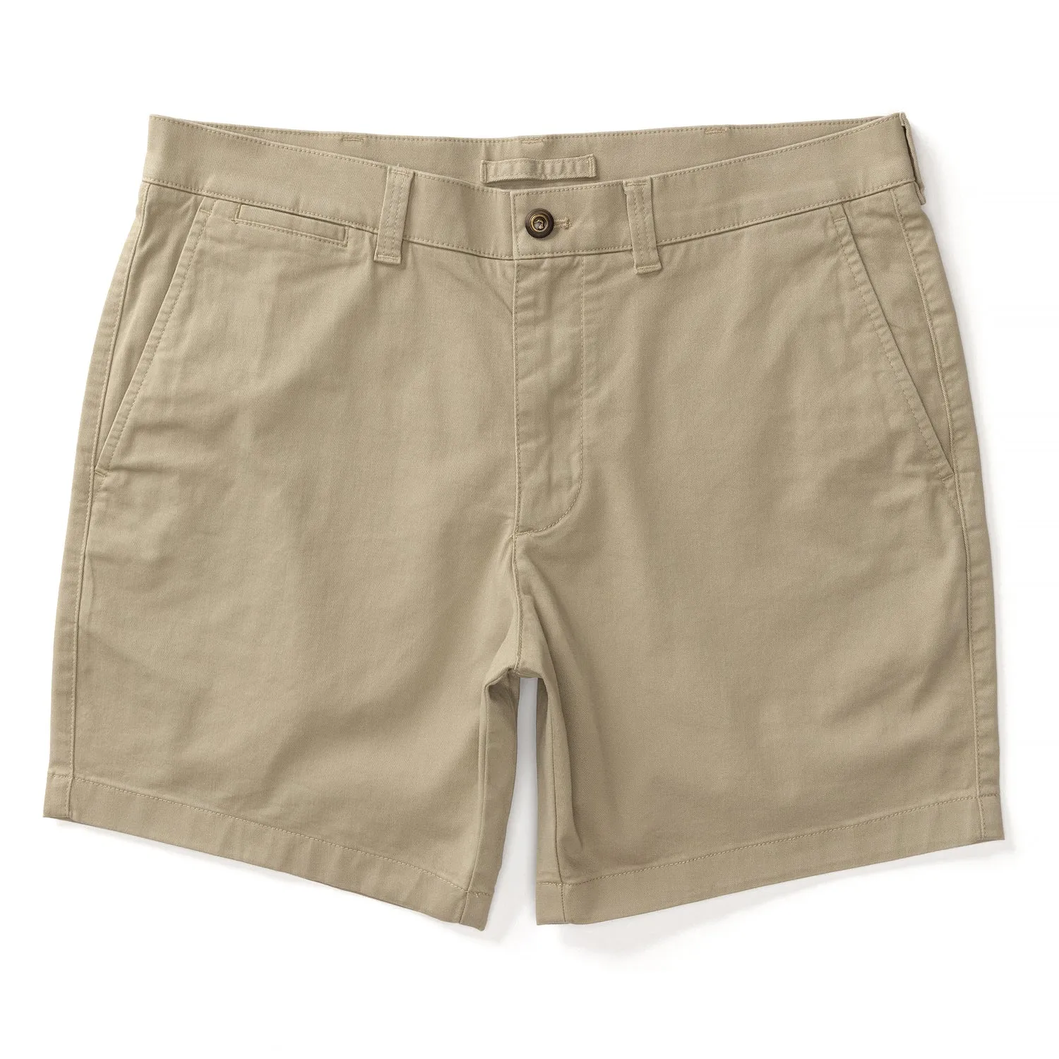 7" Gold School Chino Short - Khaki