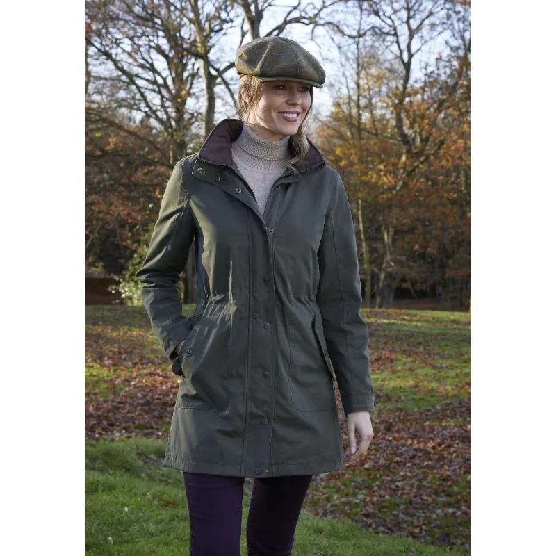 Alan Paine Milwood Waterproof Ladies Jacket - Olive