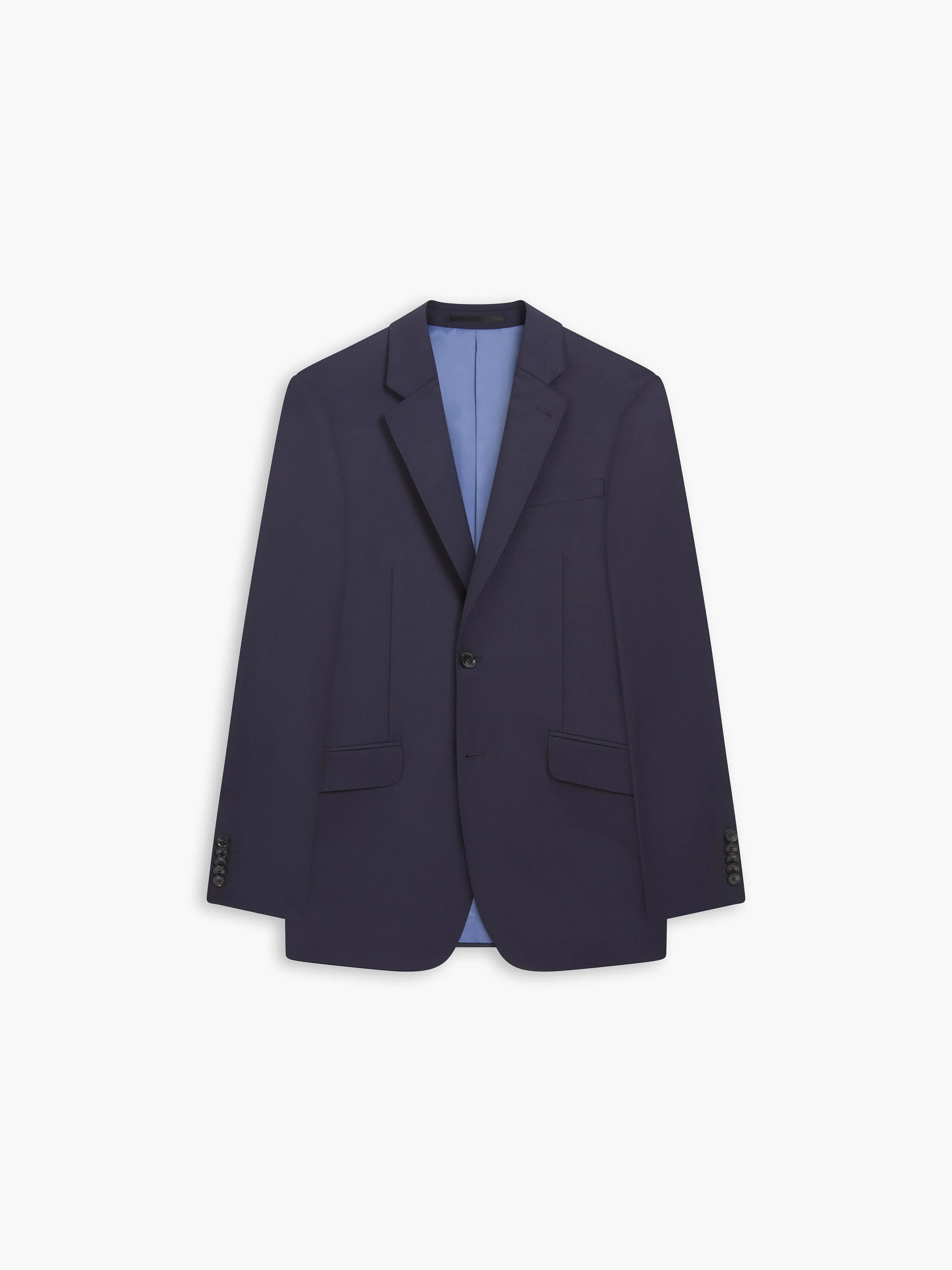 Aldgate Barberis Slim Fit Navy Jacket Plus Size