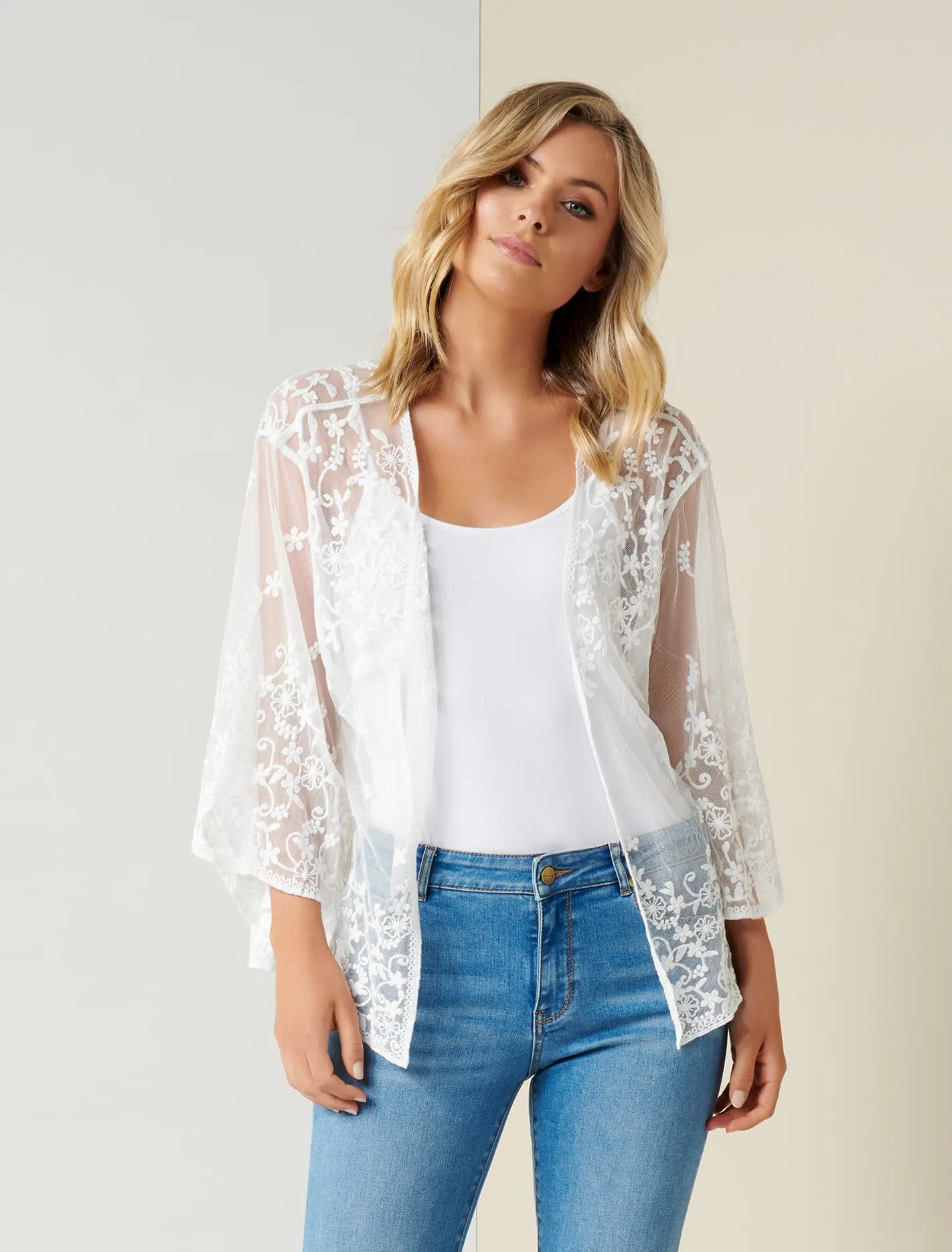 Alice Lace Kimono