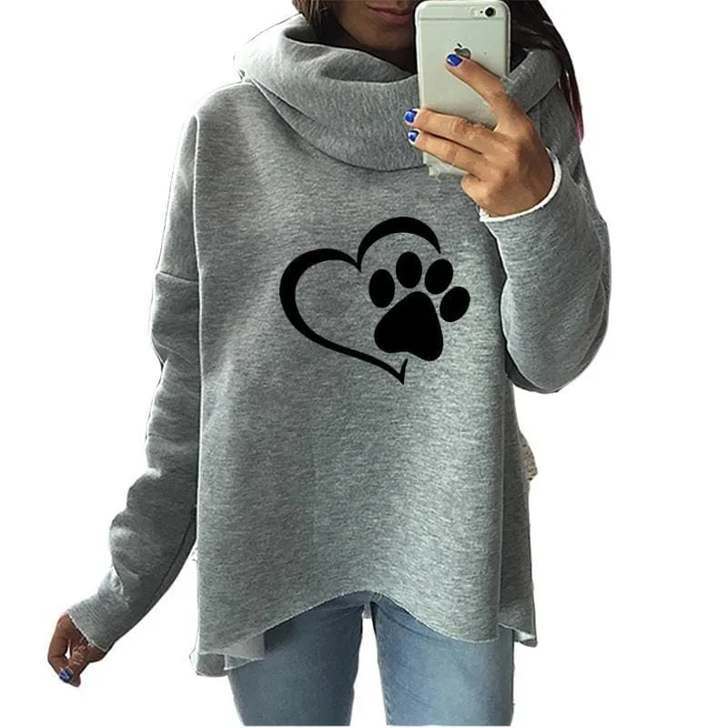 Amazing Heart Paw Sweatshirts