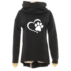 Amazing Heart Paw Sweatshirts