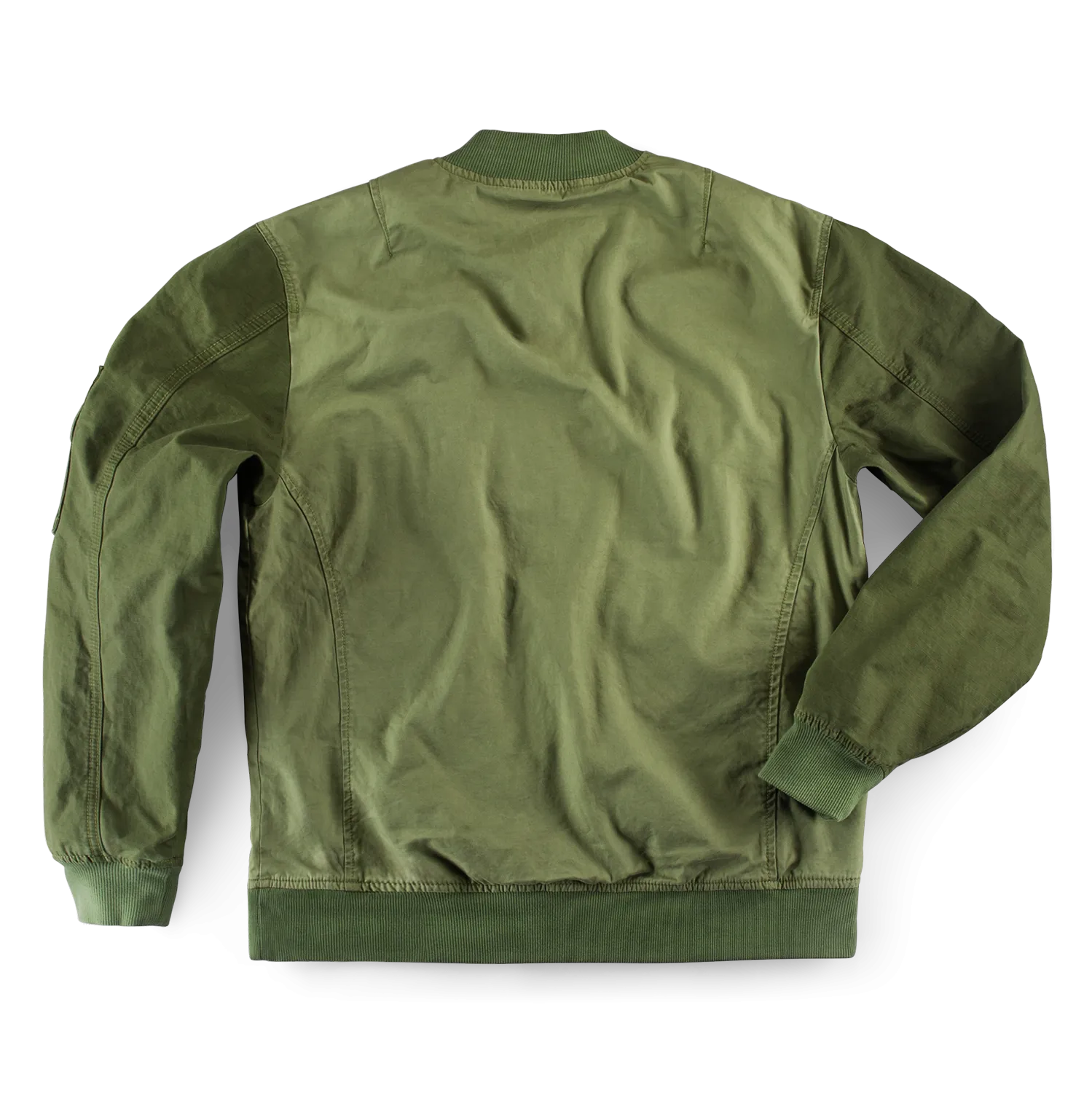 &SONS Harris Bomber Jacket Army Green