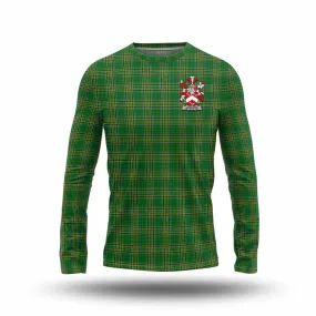 Armorer Irish Clan Tartan Long Sleeve T-Shirt with Coat of Arms