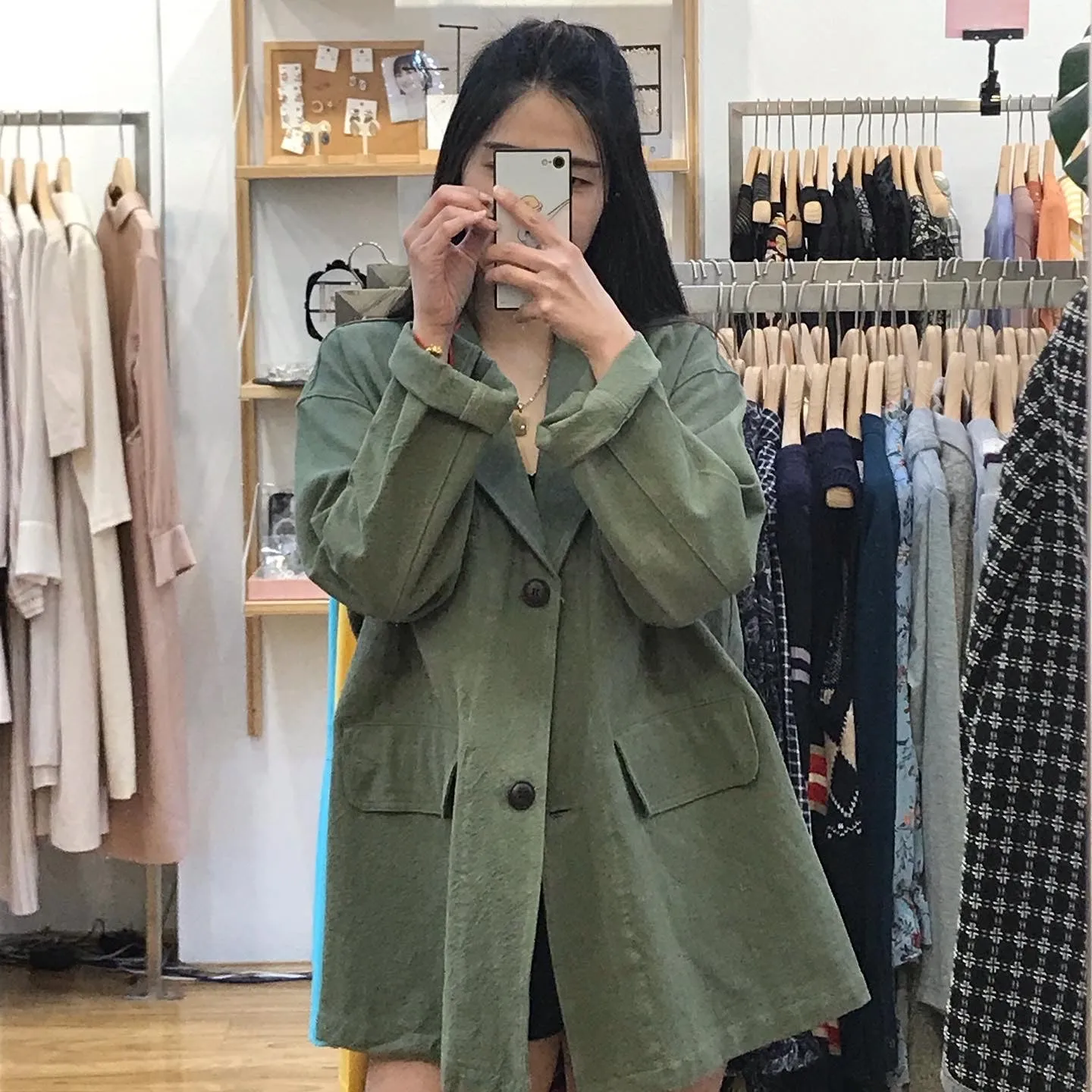 Army Green Spring jaclet💚🤎