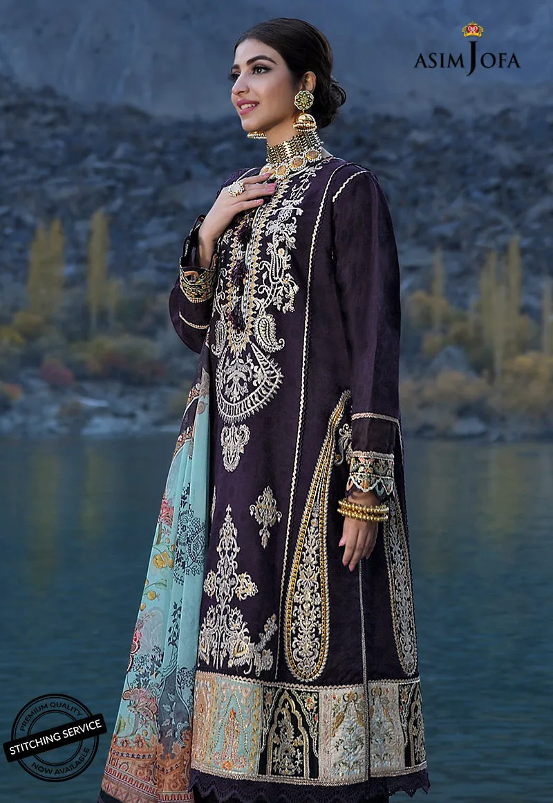 Asim Jofa Shehr-e-Yaar Luxury Lawn Collection – AJSL-22