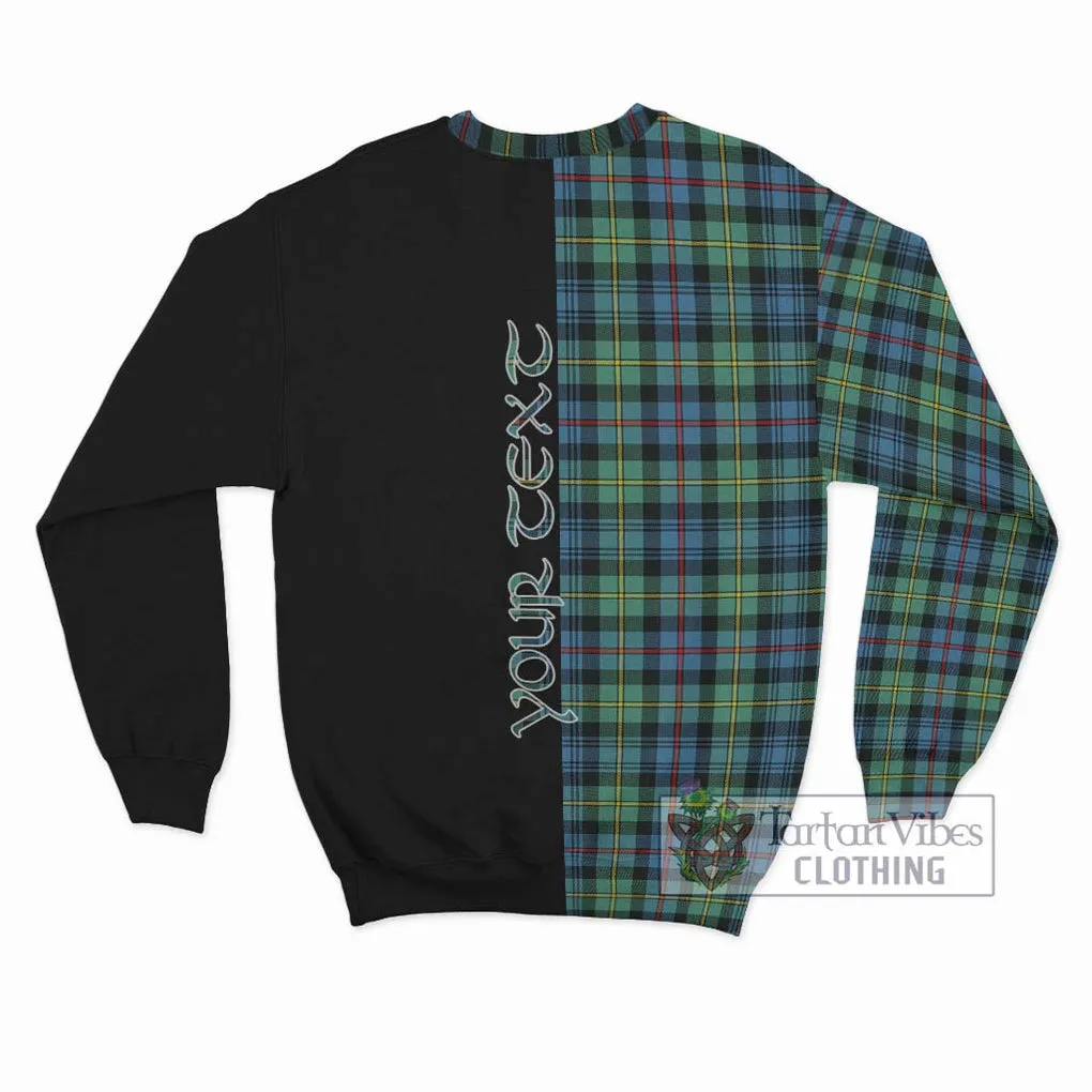 Bailey Ancient Tartan Sweatshirt with Family Crest and Half Of Me Style