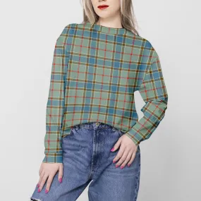 Balfour Blue Tartan Sweatshirt