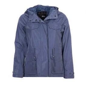 Barbour Aria Ladies Waterproof Jacket - Slate Blue