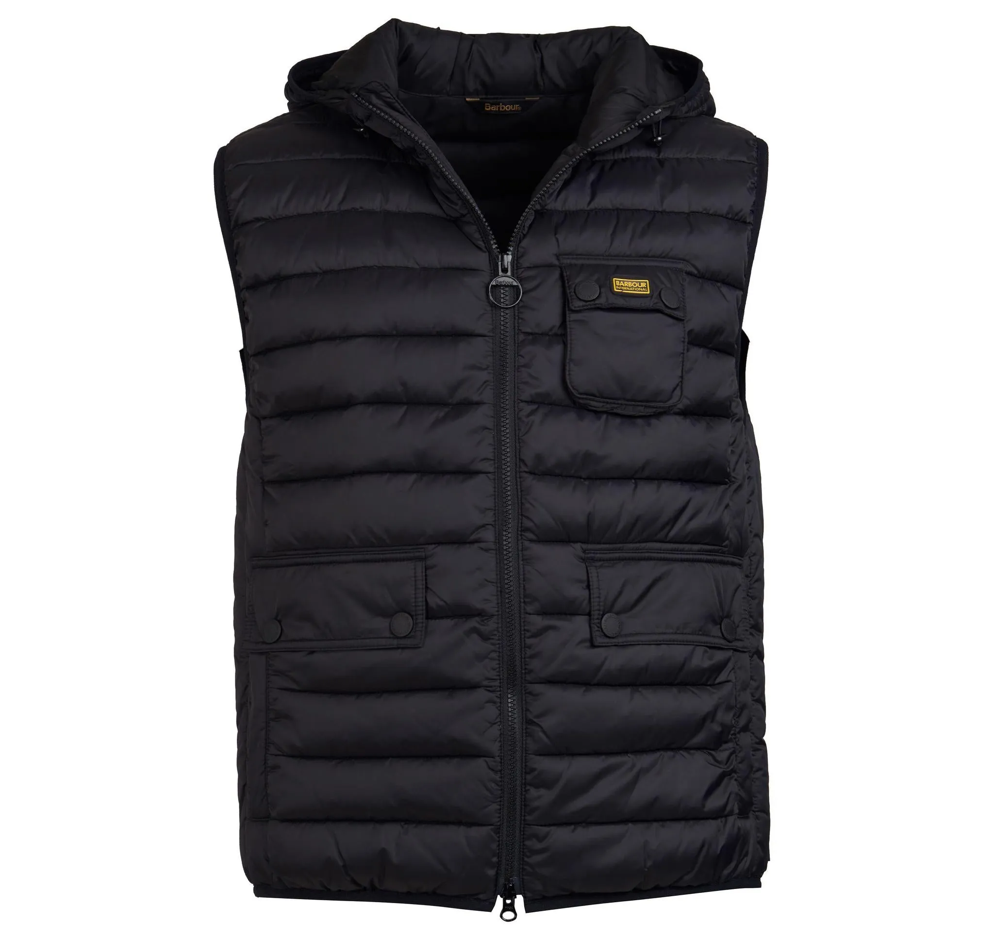 Barbour International Ouston Hooded Gilet MGI0006BK91