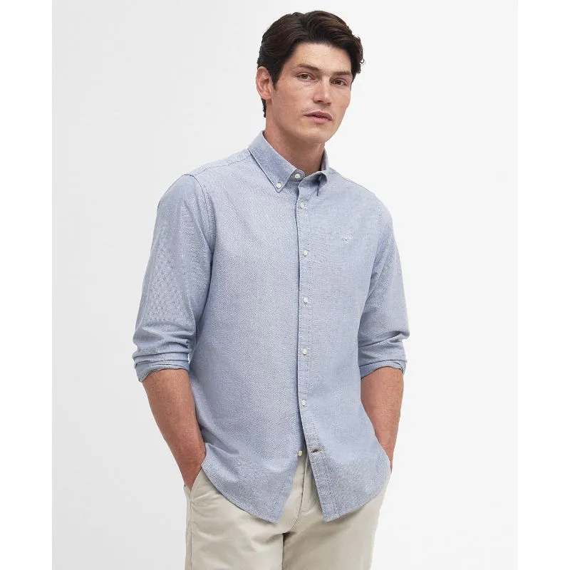 Barbour Oxtown Mens Tailored Shirt - Dark Denim