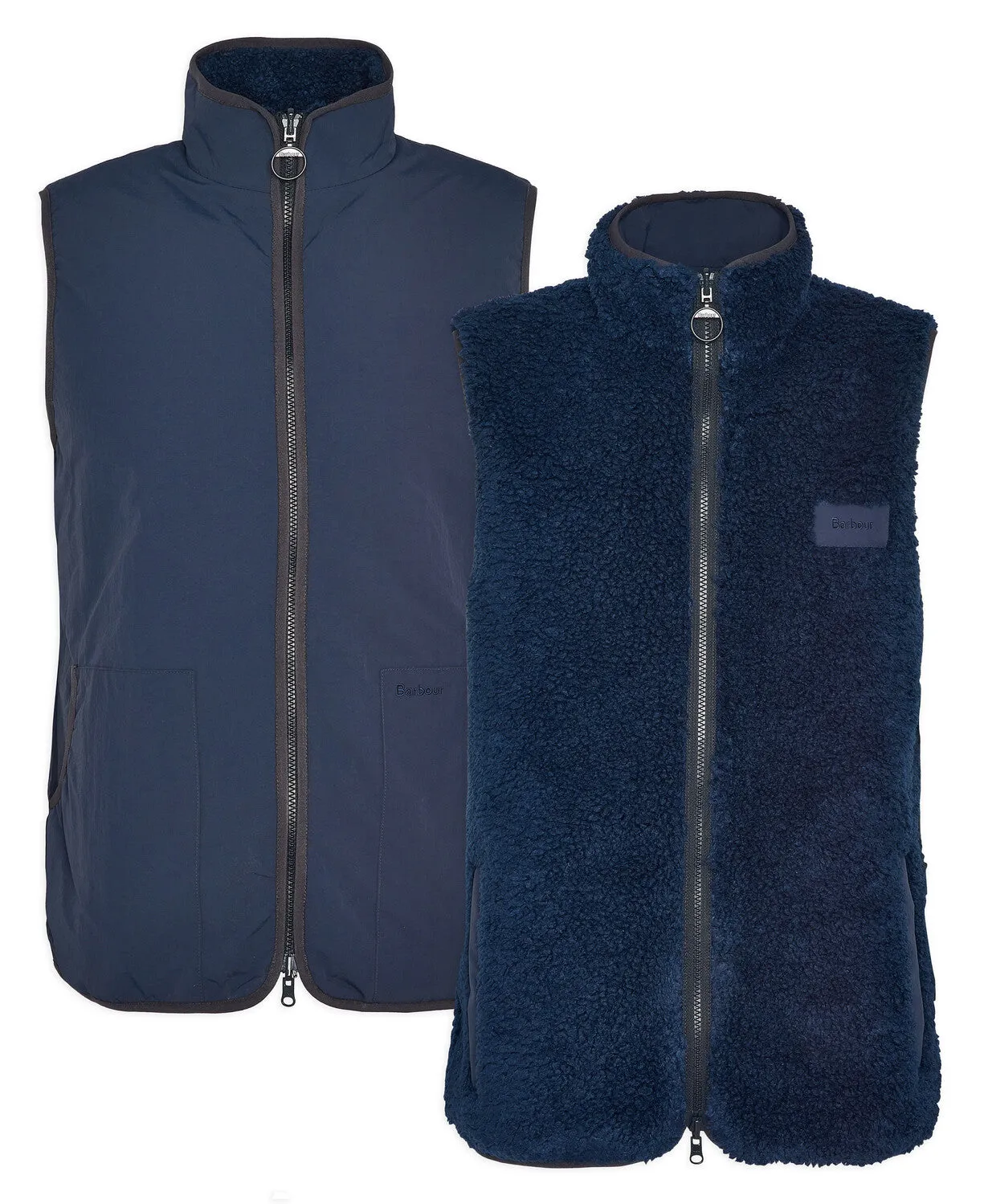 Barbour Reversible Fleece Gilet