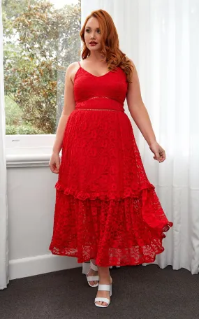 Barcelona Dress - Red