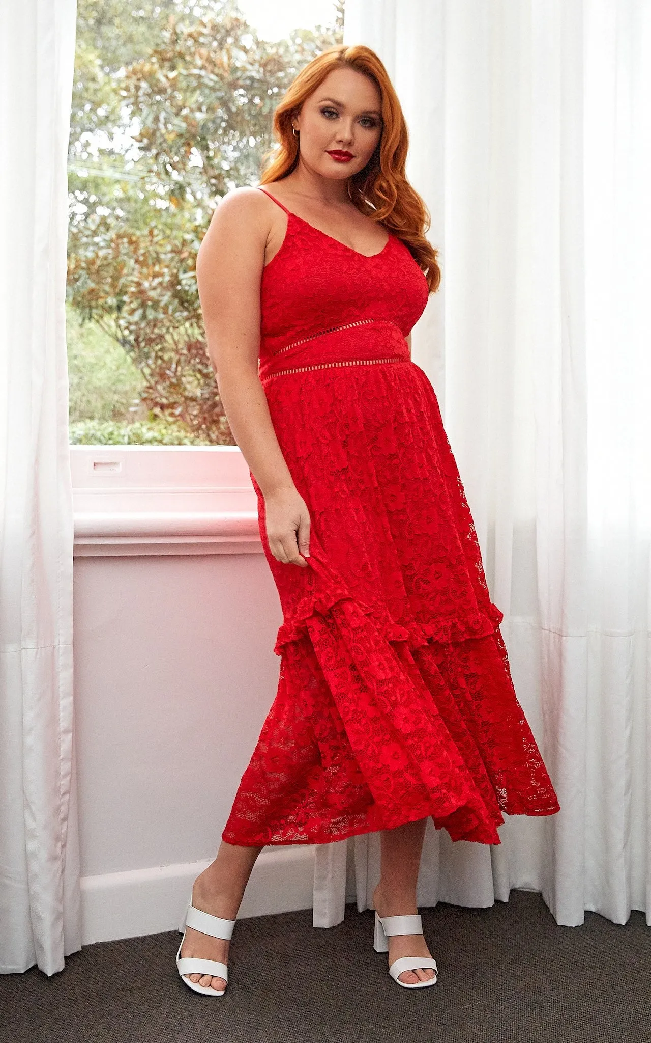 Barcelona Dress - Red