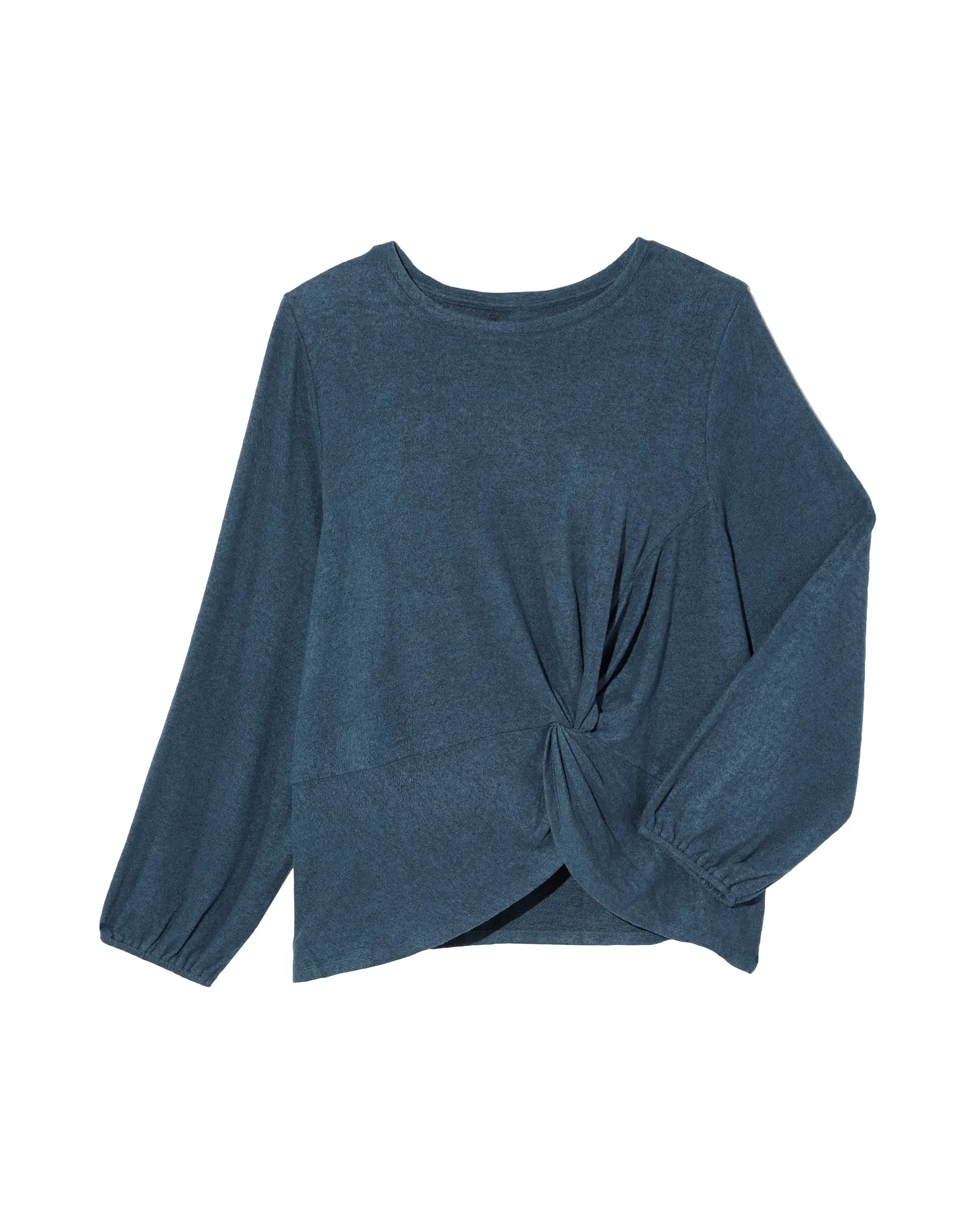 Blanca Side Knot Tee | Azure Blue