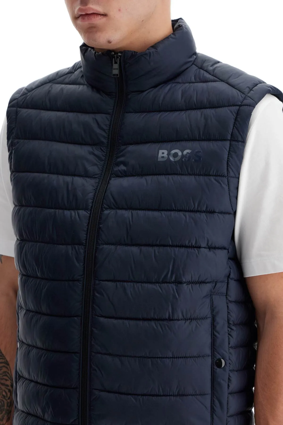 BOSS Gilet Imbottito Ripiegabile