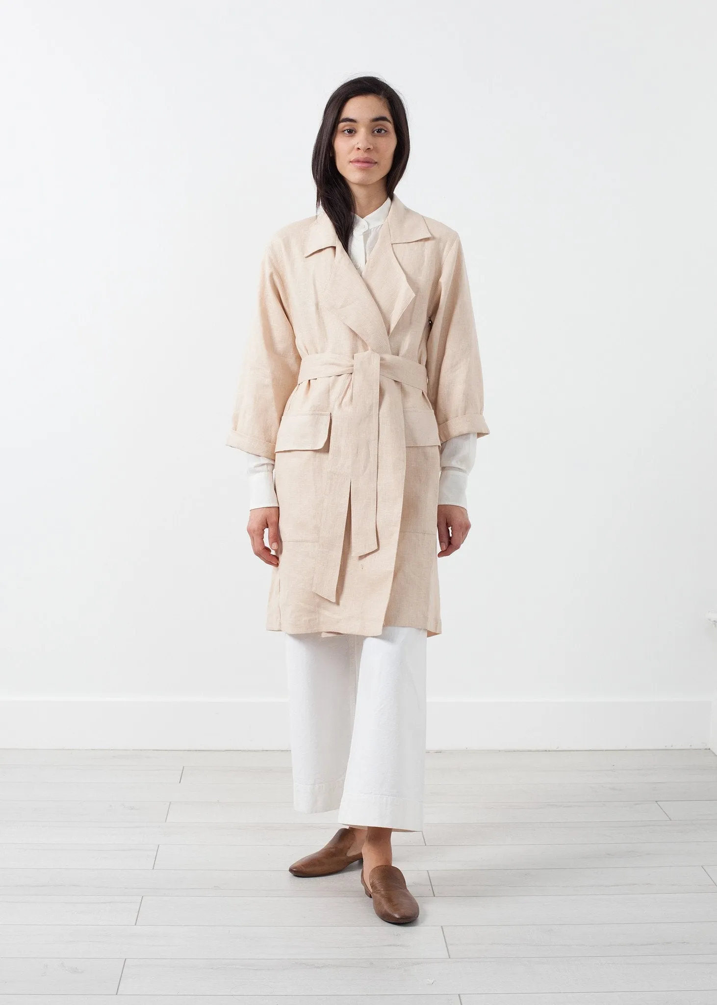 Box Trench Jacket