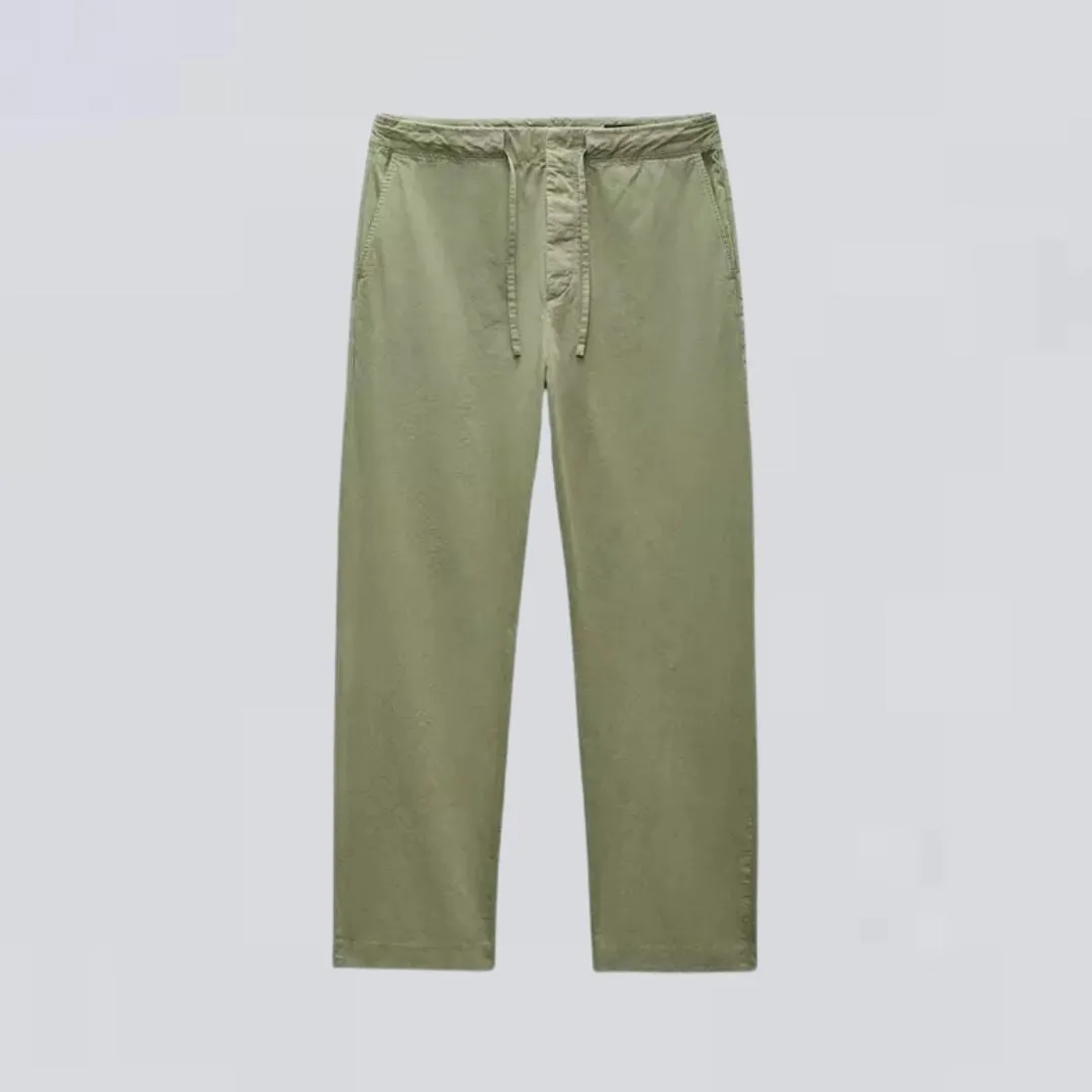 Bradford Peached Cotton Pant (Lichen)