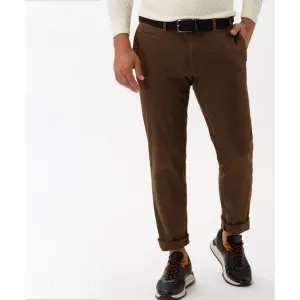 Brax Hi-FLEX ultra-elastic slim chinos Fabio - Brown 85-1647