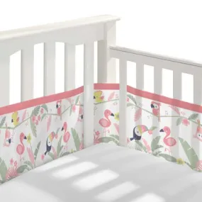 Breathable Baby Four Sided Mesh Cot Liner