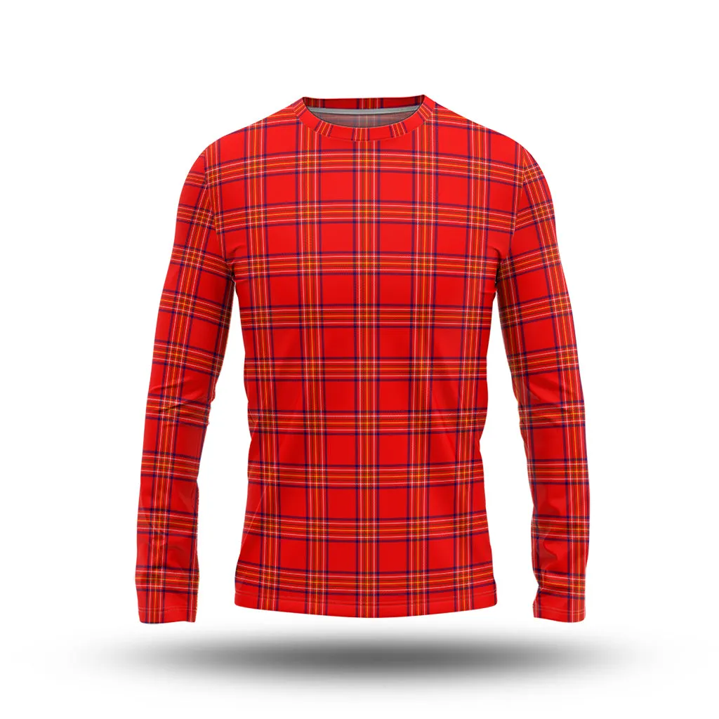 Burnett Modern Tartan Long Sleeve T-Shirt