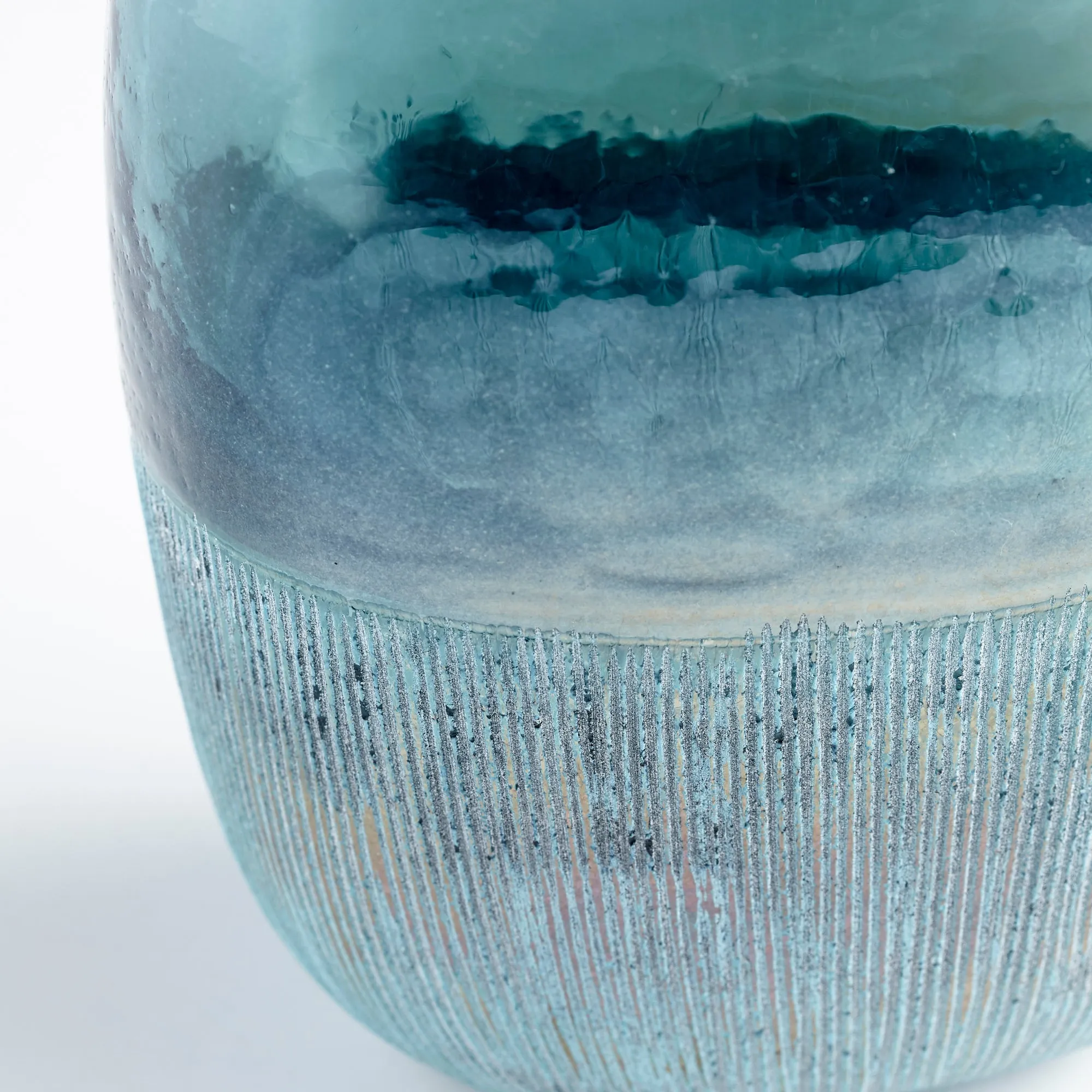 Cape Caspian Vase|Blue-LG by Cyan