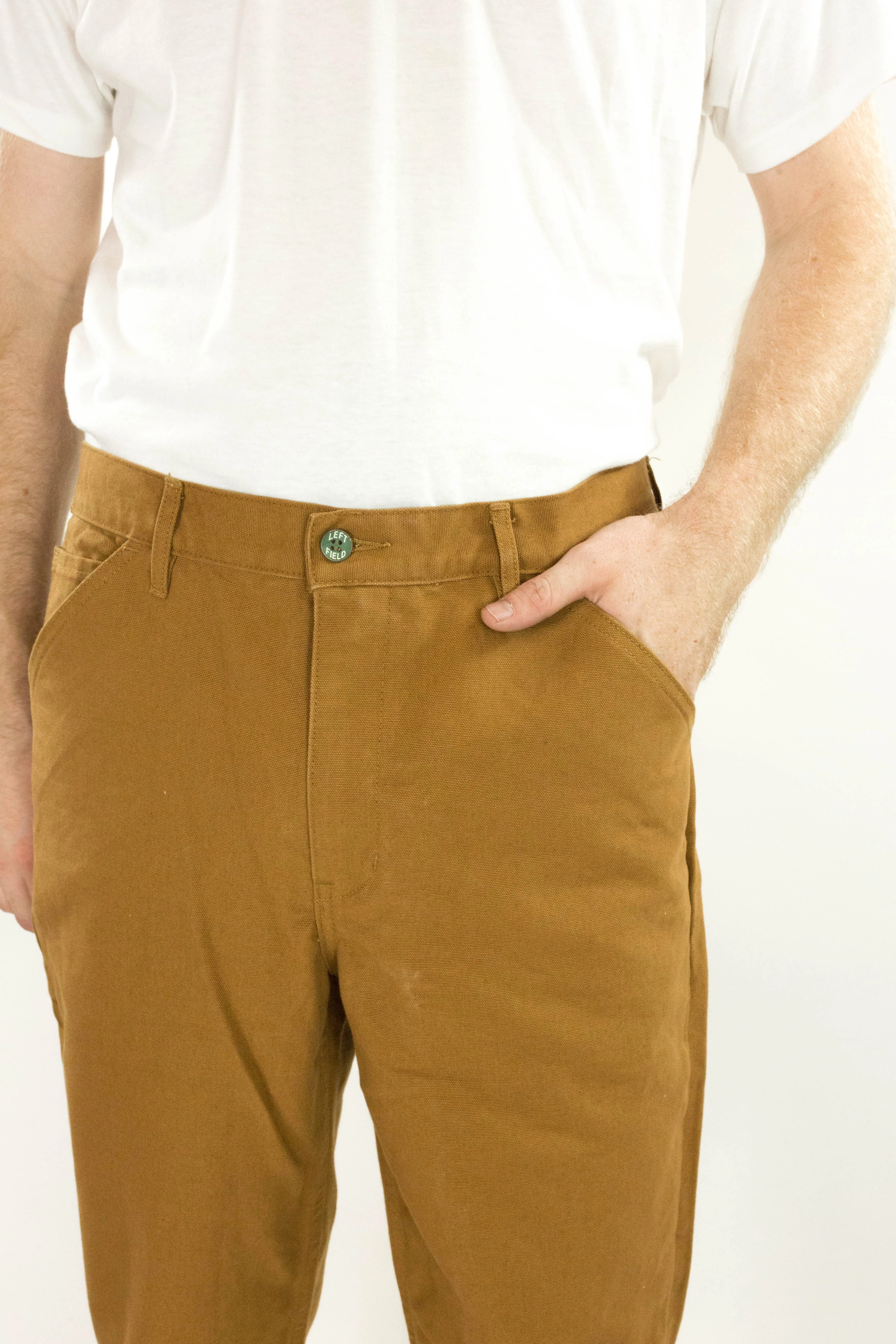 Caramel Mt Vernon  13 oz Duck Work Uniform  Chino