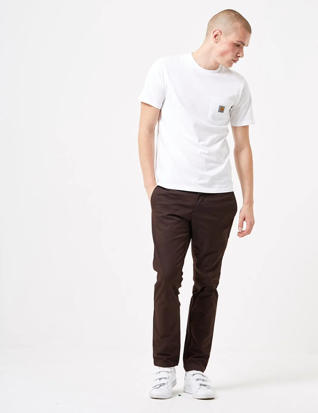 Carhartt-WIP Sid Pant Chino (Slim) - Tobacco Brown