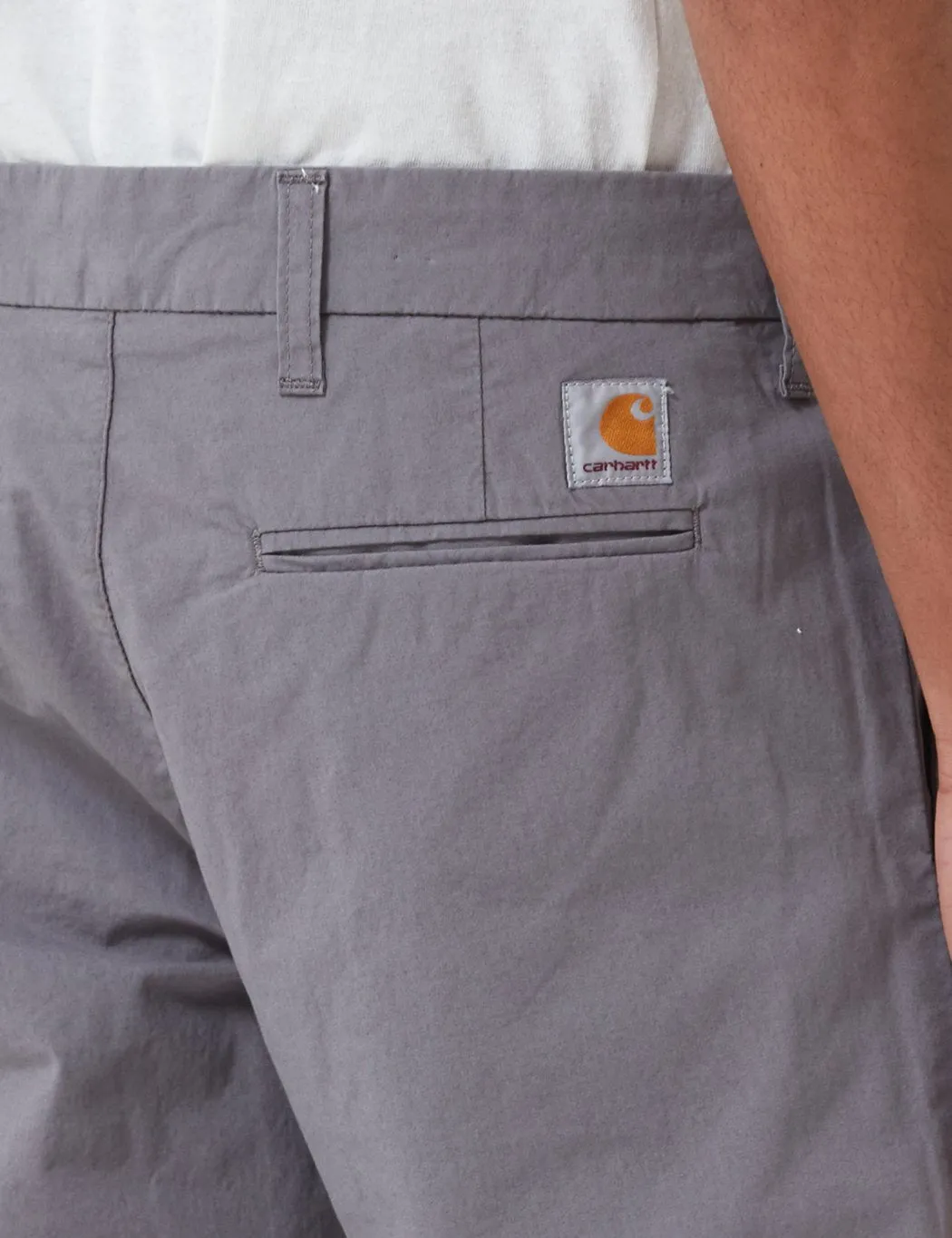 Carhartt-WIP Sid Pant Chino (Stretch Poplin) - Shiver Rinsed