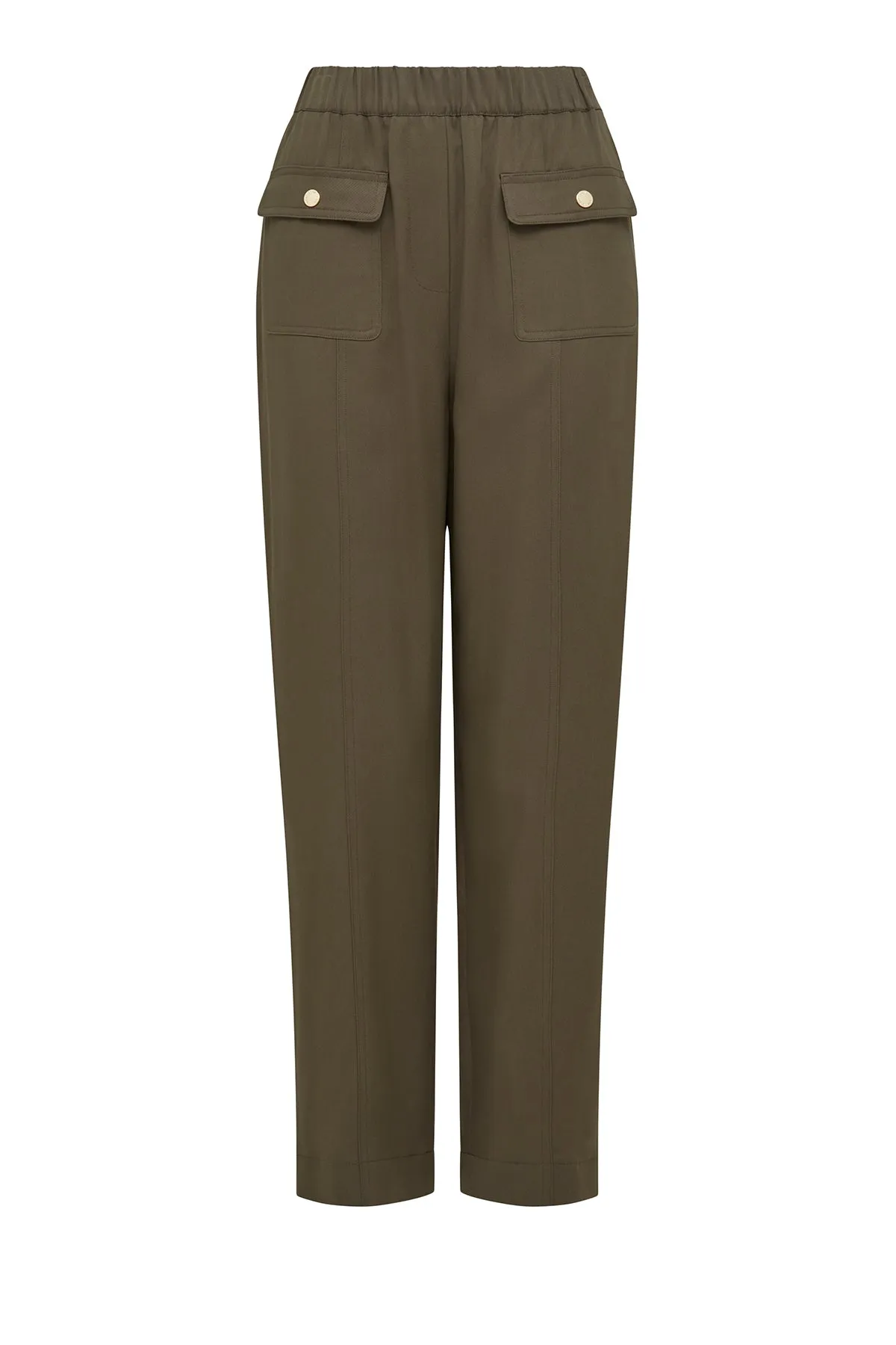 Carmen Tencel Pant - Khaki