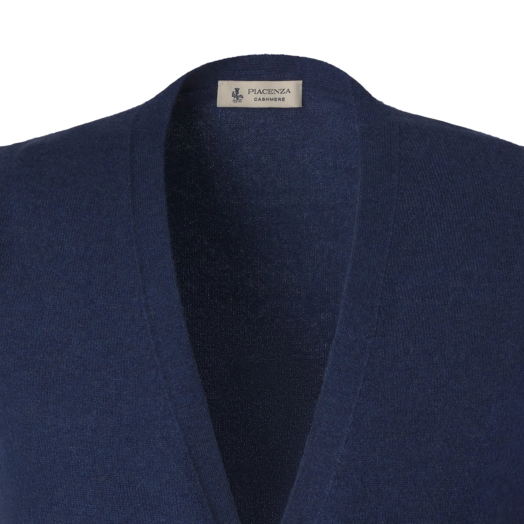 Cashmere Gilet in Blue