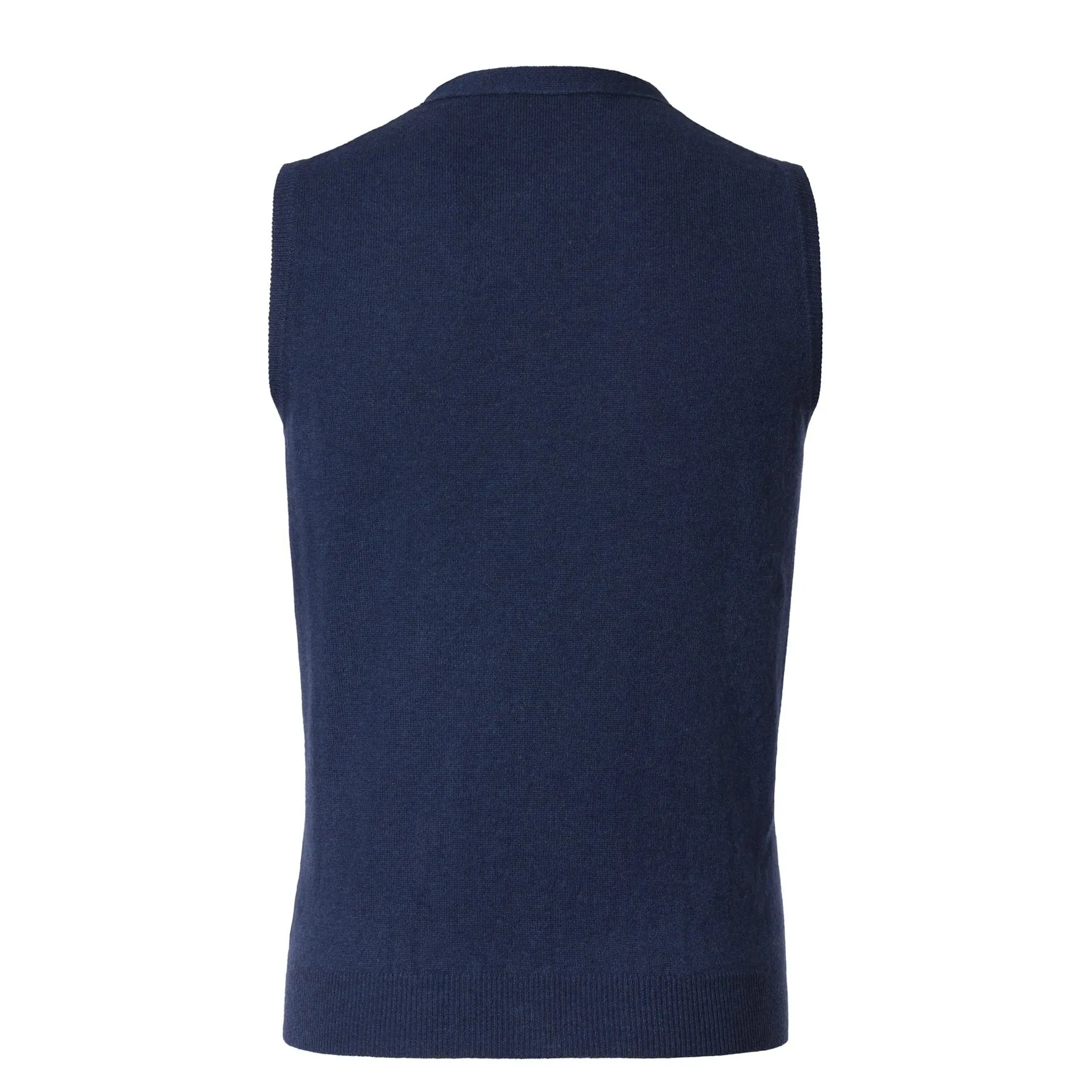 Cashmere Gilet in Blue