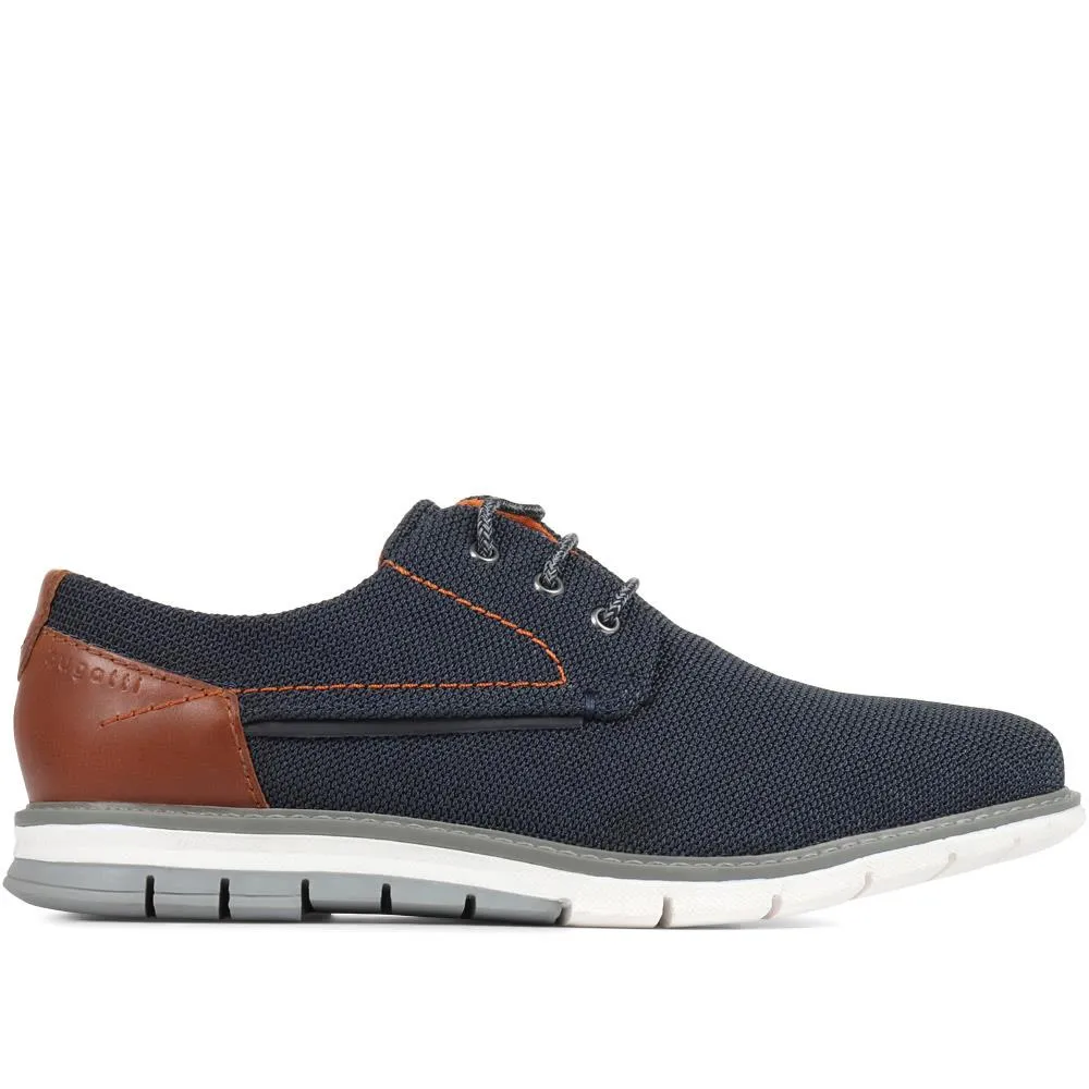 Casual Lace-Up Derby Shoes - BUG35500 / 321 814