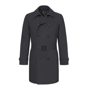 Classic Trench Coat in Space Blue