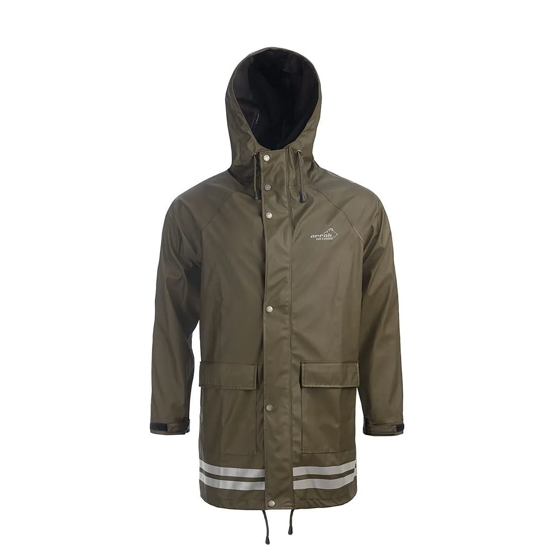 Classic Unisex Rain Coat (Olive)