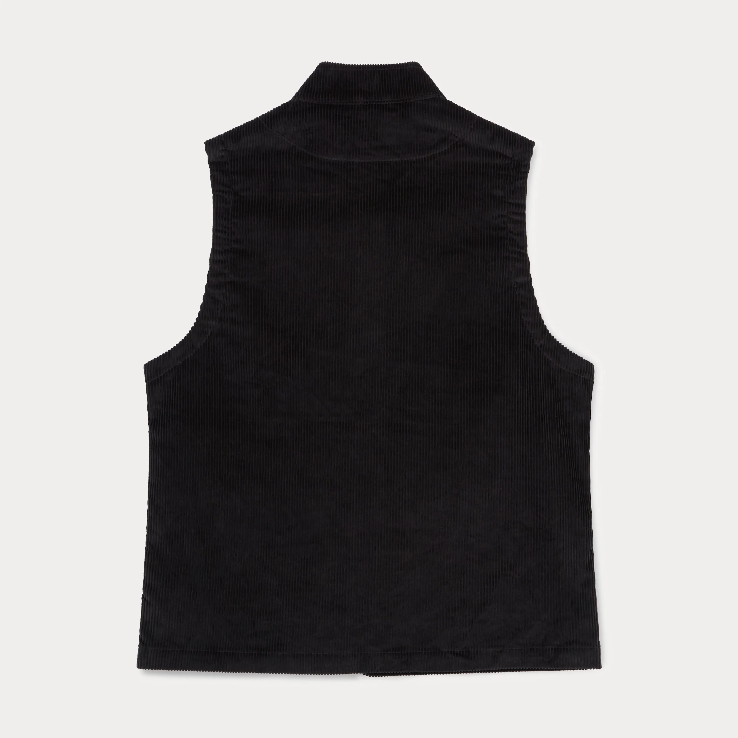 Cord Wandle Vest - Black