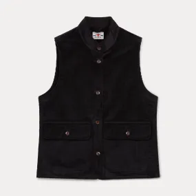 Cord Wandle Vest - Black