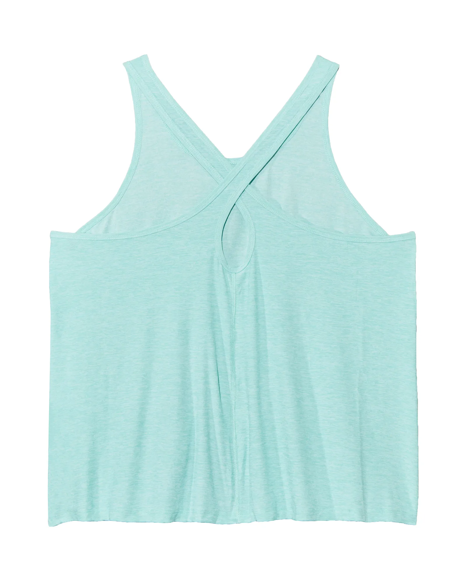 Cosmos Tank with Keyhole Back | Turquoise