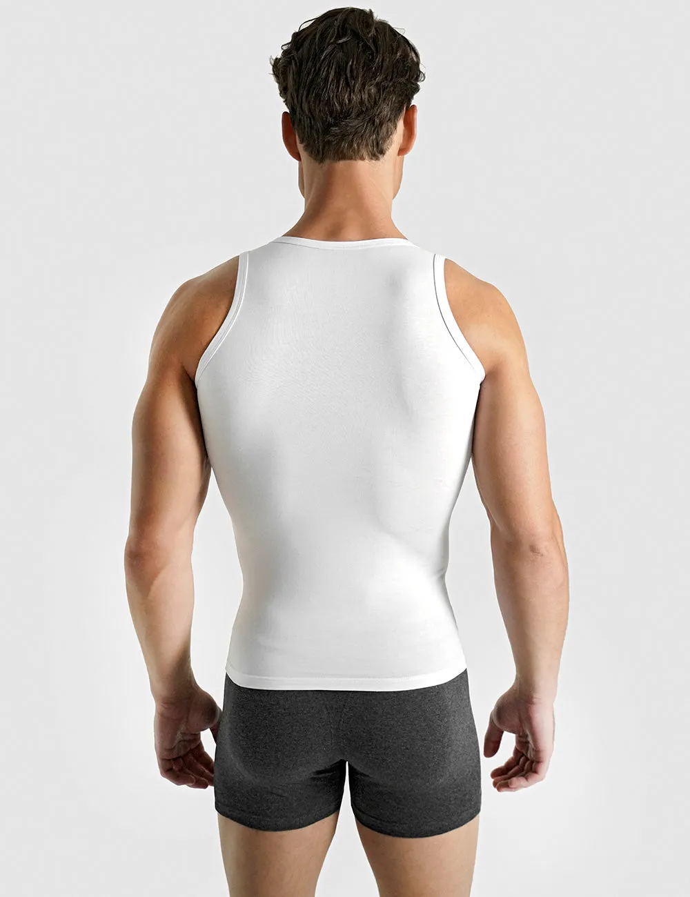 Cotton Compression Tank Top