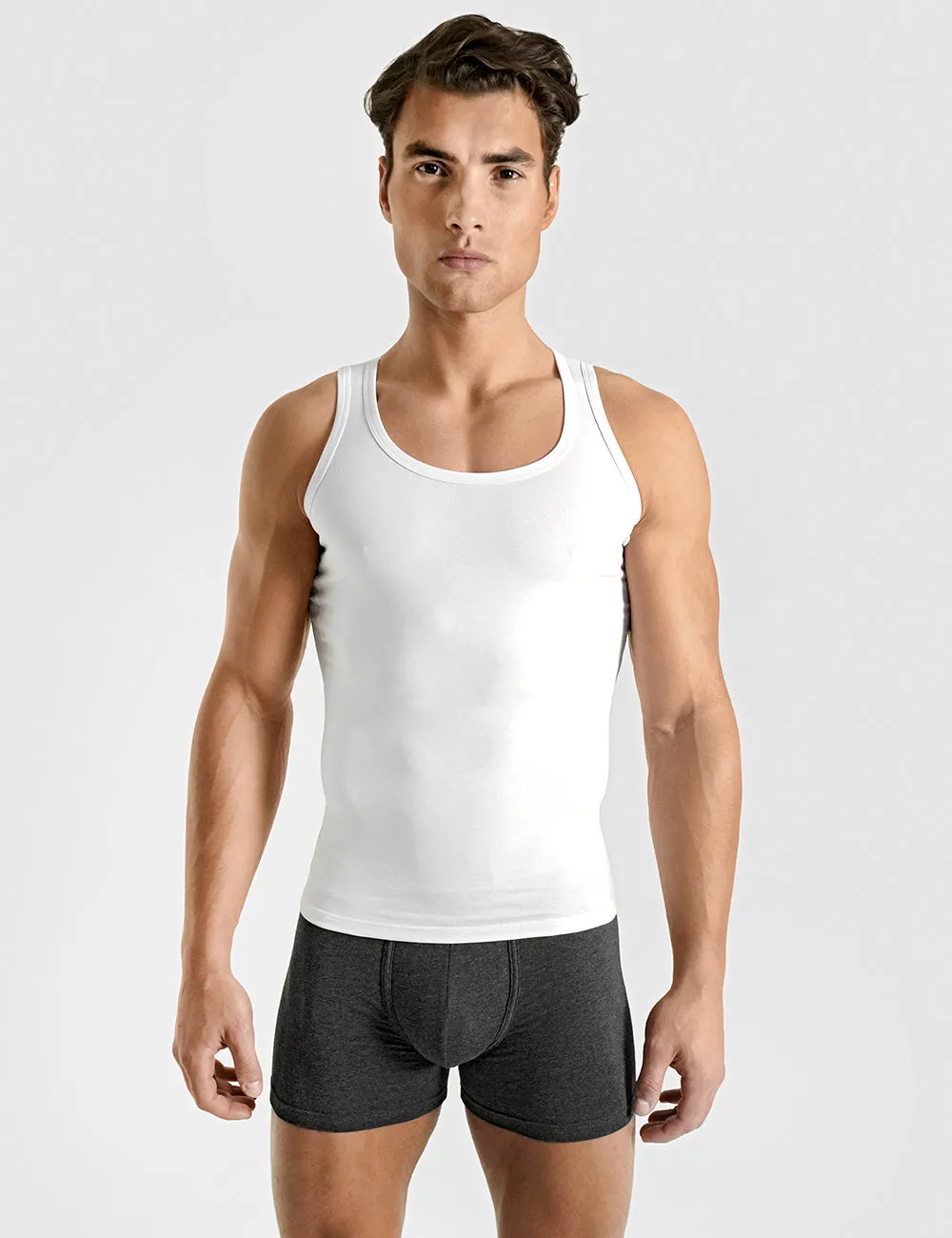 Cotton Compression Tank Top