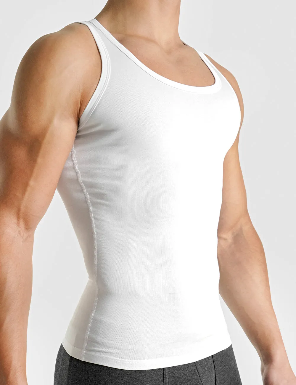 Cotton Compression Tank Top