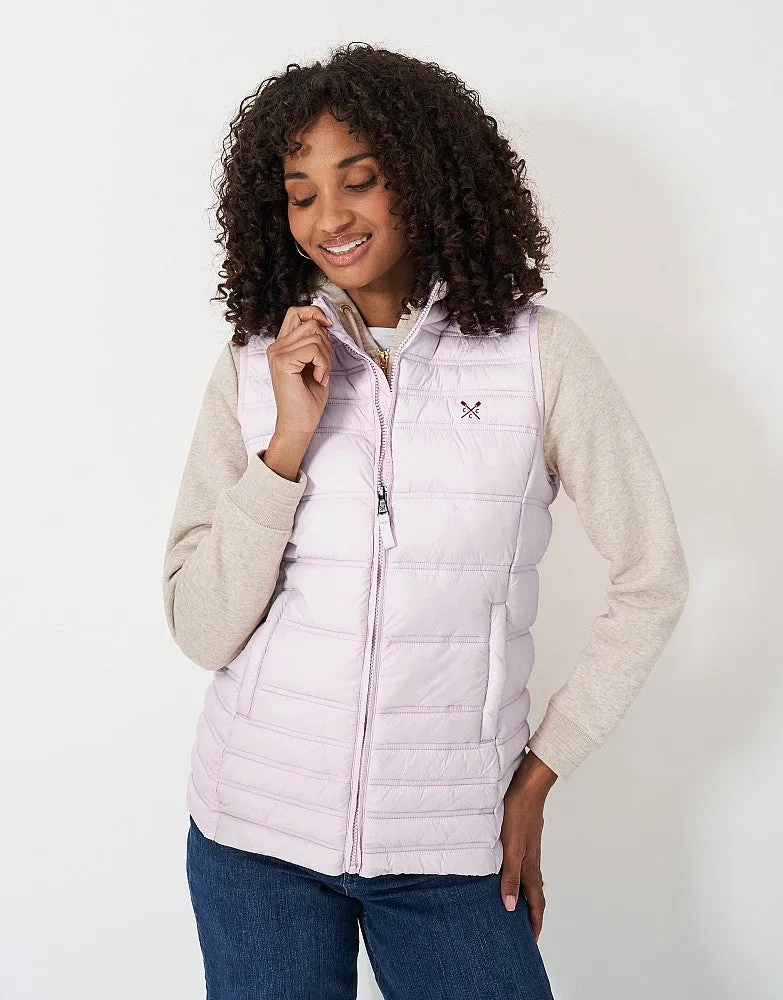 Crew Clothing Quilted Lightweight Hooded Gilet