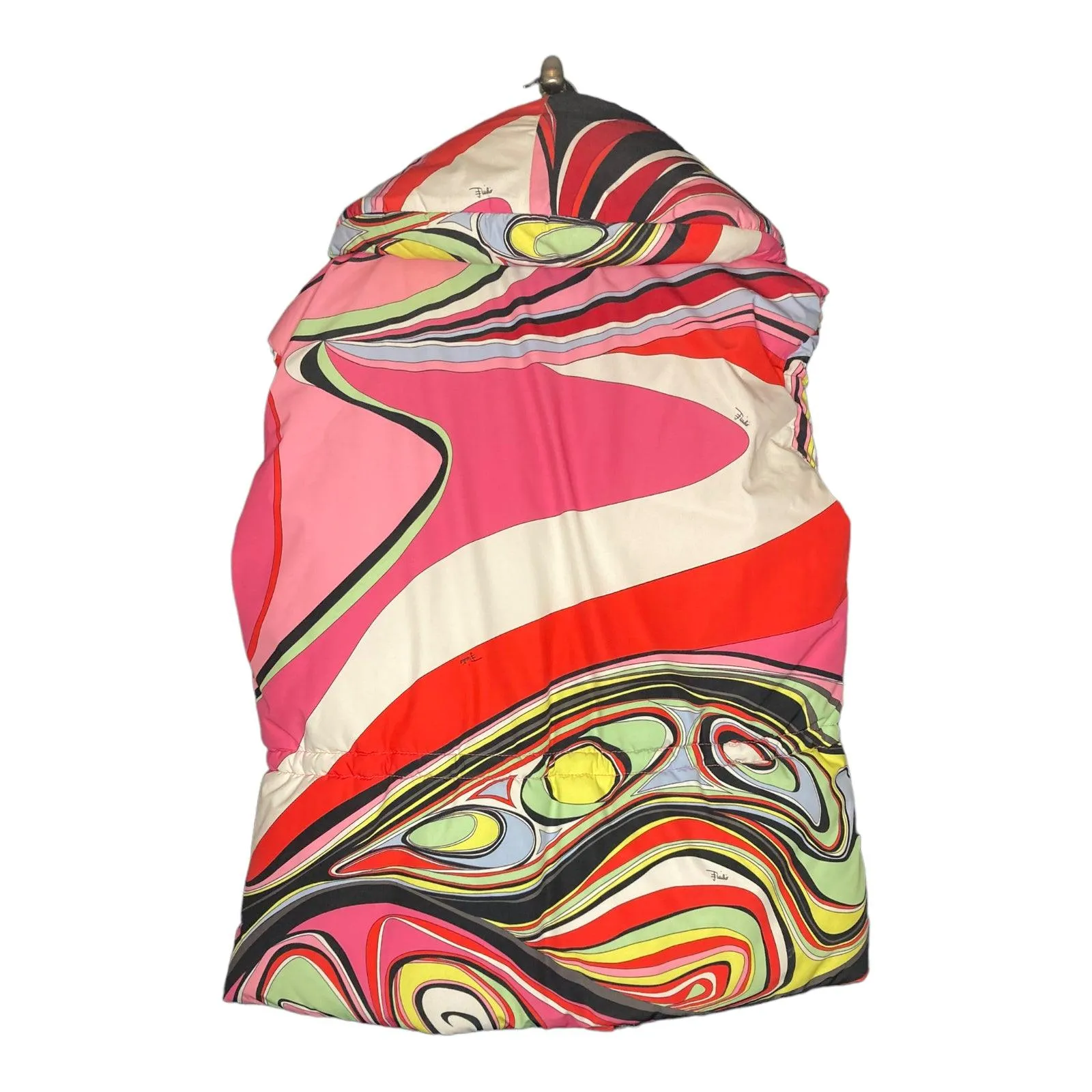 Emilio Pucci X Rossignol Multi-Coloured Sleeveless Gilet UK Size Large