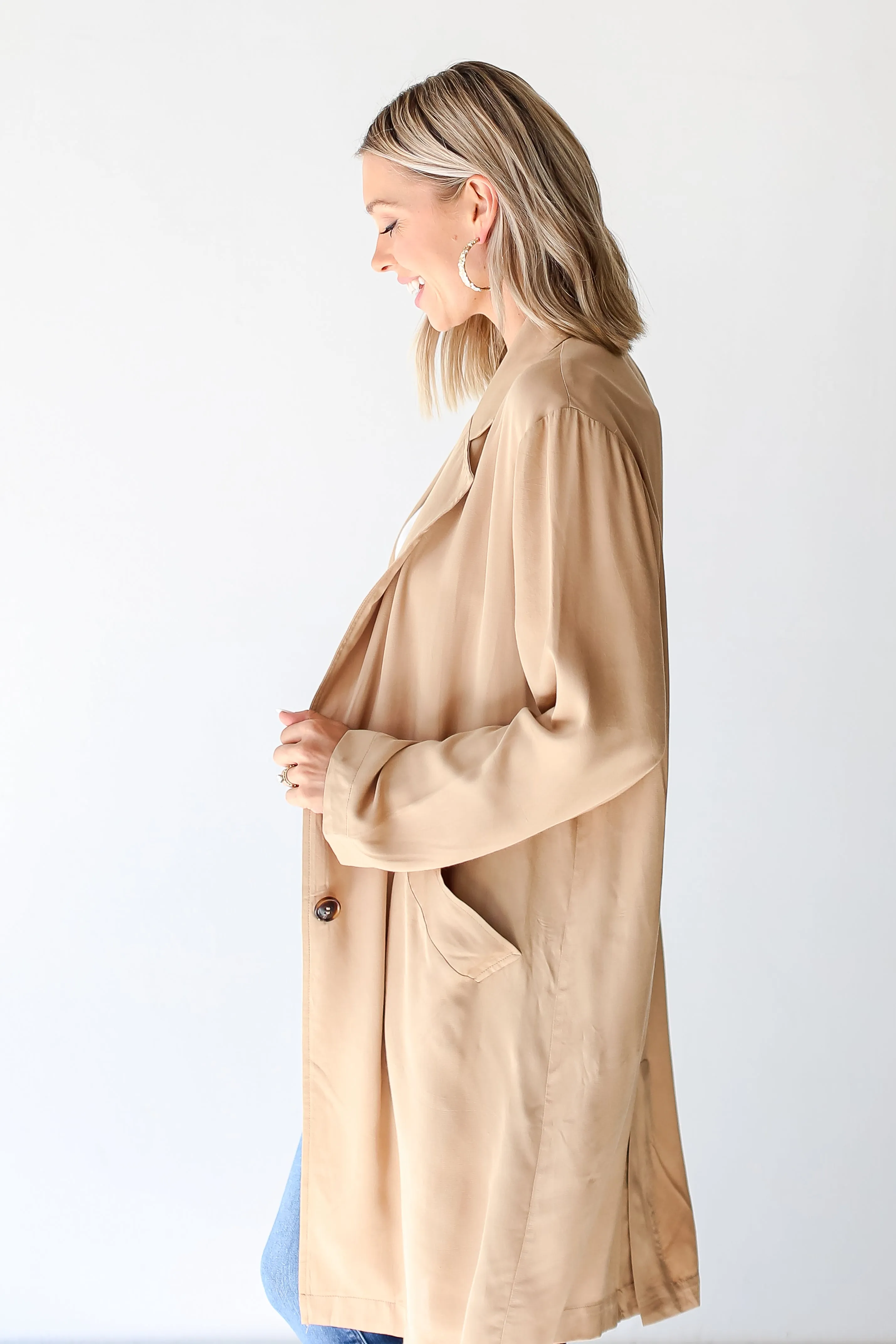 FINAL SALE - Officially Sophisticated Trench Jacket