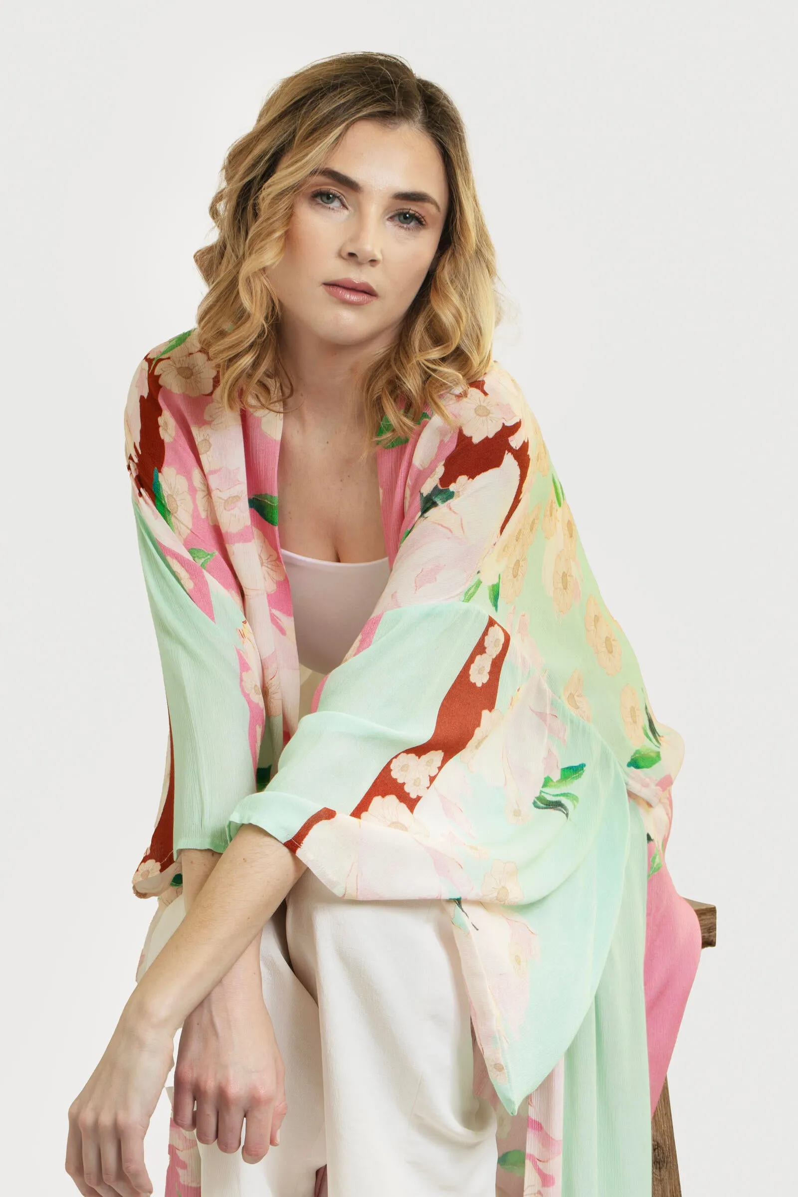 Floral Kimono For Spring