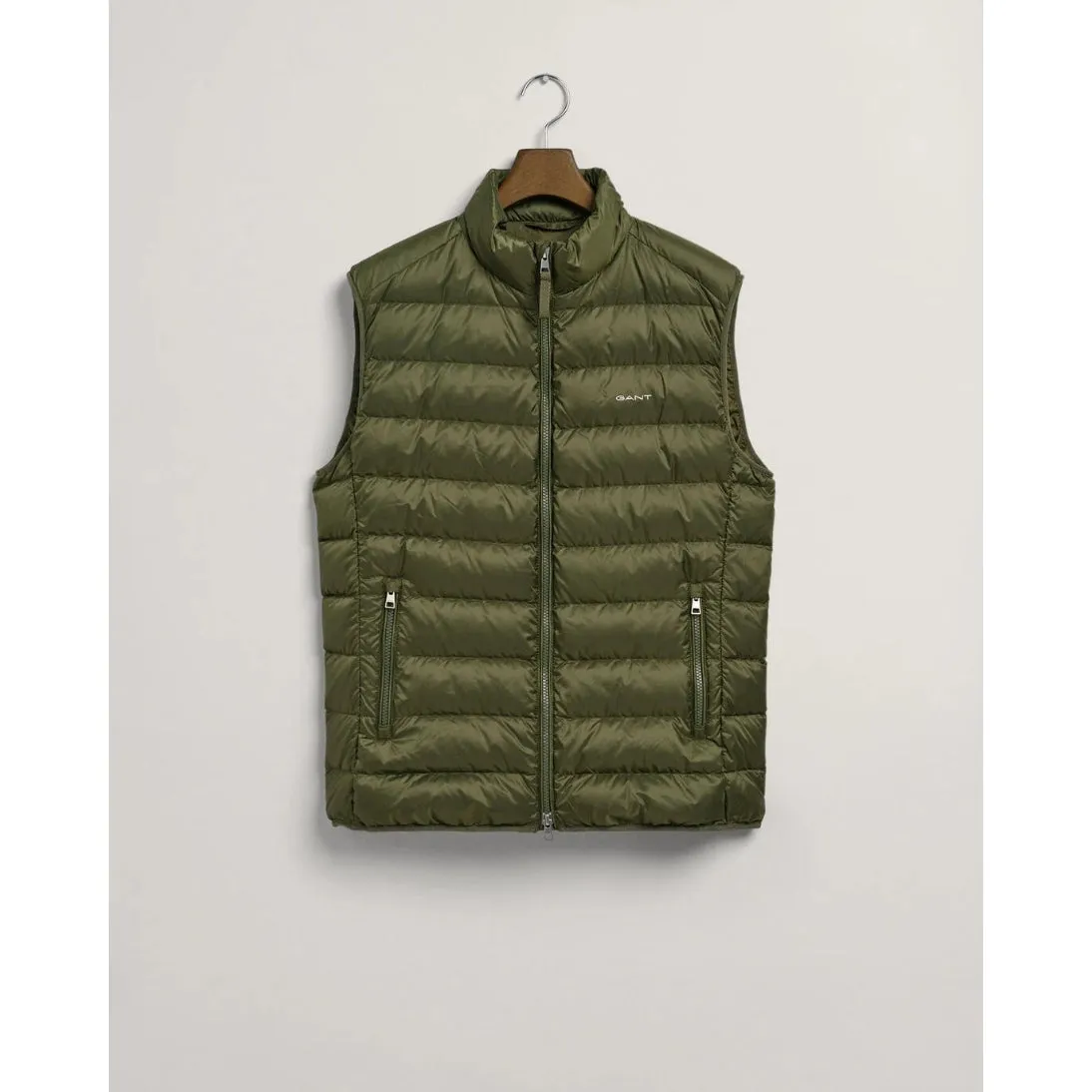 GANT Light Down Gilet Juniper Green 7006299