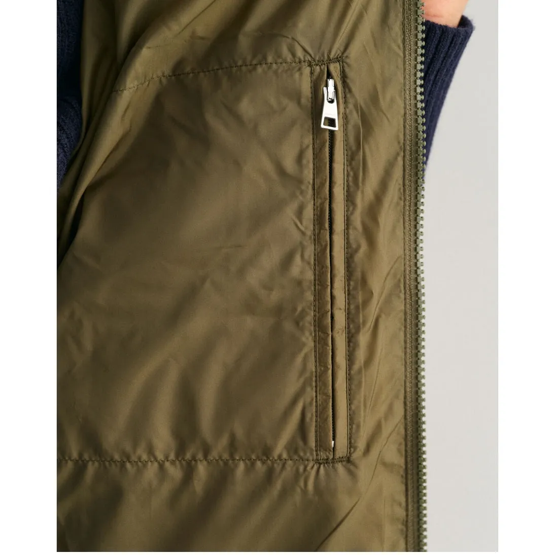 GANT Light Down Gilet Juniper Green 7006299